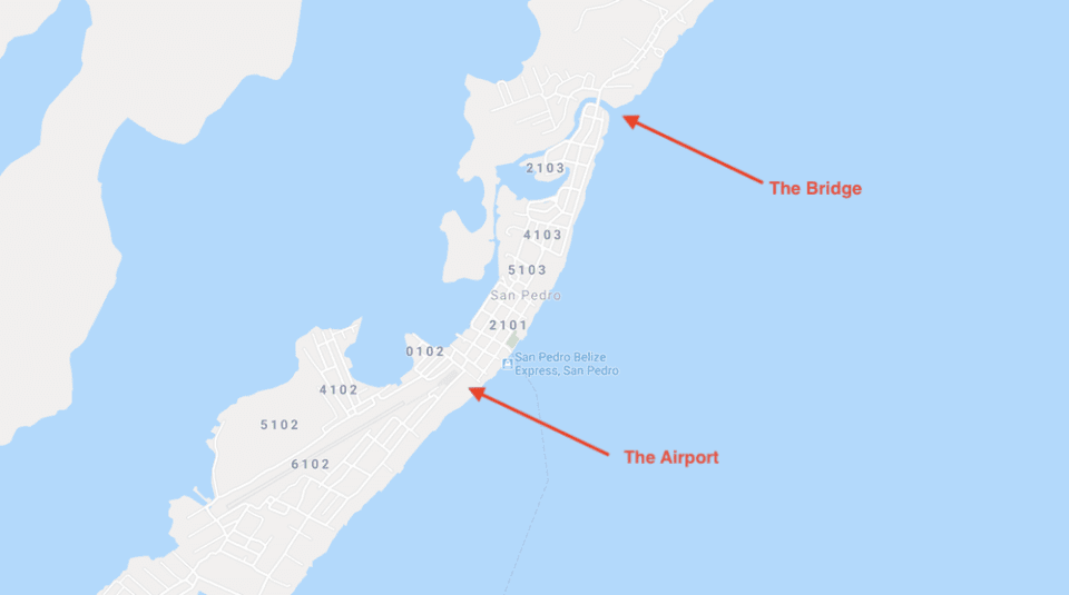 Getting from Belize City Airport (BZE) to San Pedro/Ambergris Caye