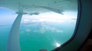 Ocean view from Cessna