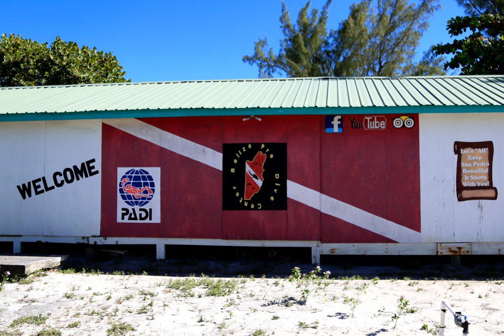 Outside of Belize Pro Dive Center