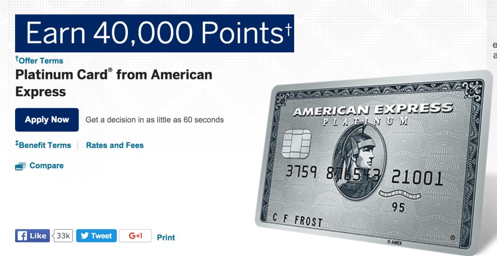 Amex Platinum Card