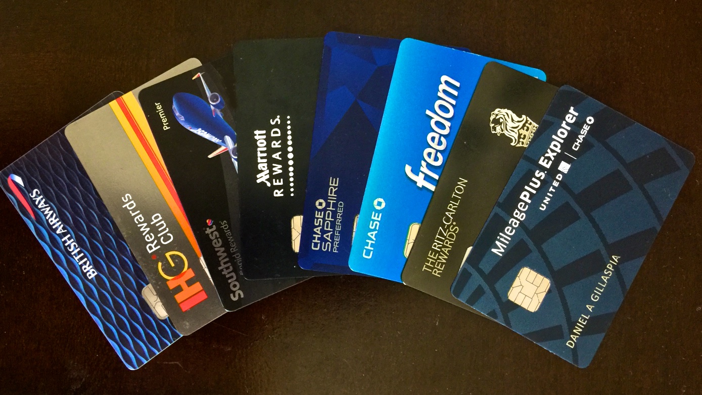 Chase credit cards 