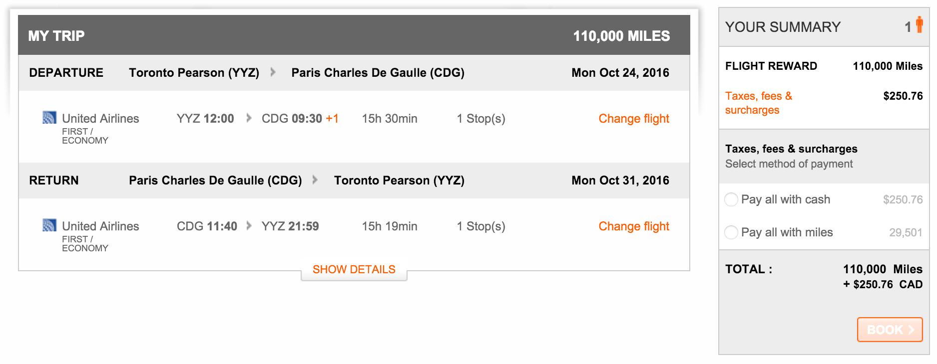 Guide to Booking Flights with Aeroplan Miles - UponArriving