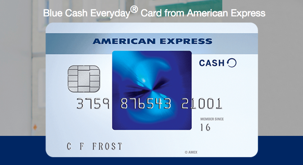 Blue Cash Everyday® Card from American Express Offering up to $250 Cash