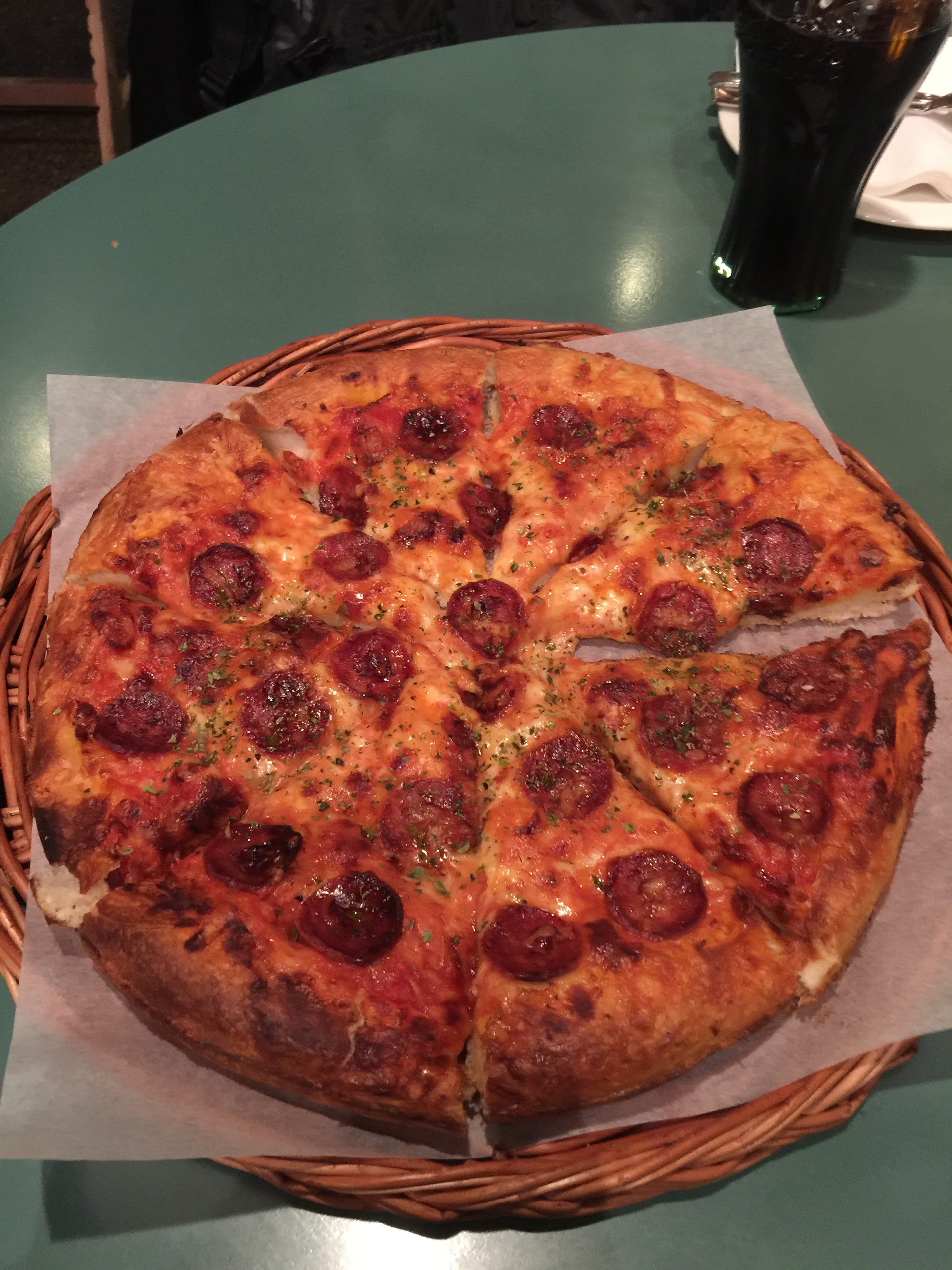 Pepperoni Pizza at Yonas Tromso Norway