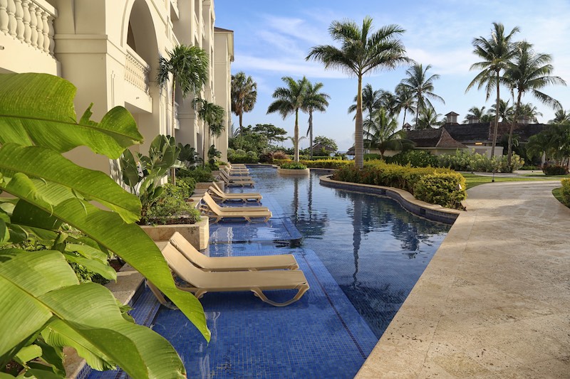 swim up Pool at  all inclusive resort