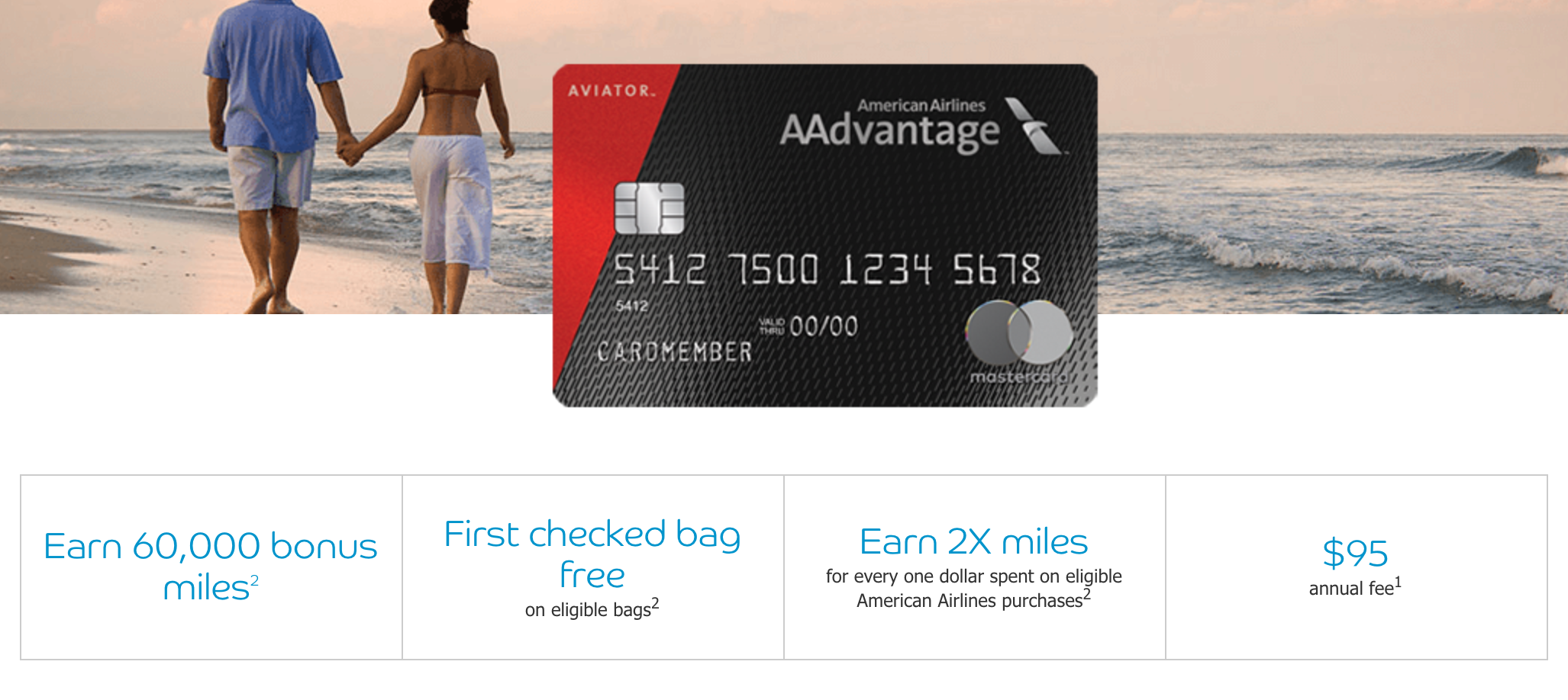 American Airlines Credit Cards Bonus Miles