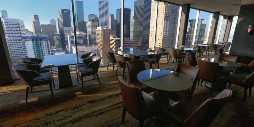 Hilton Americas Executive Lounge.