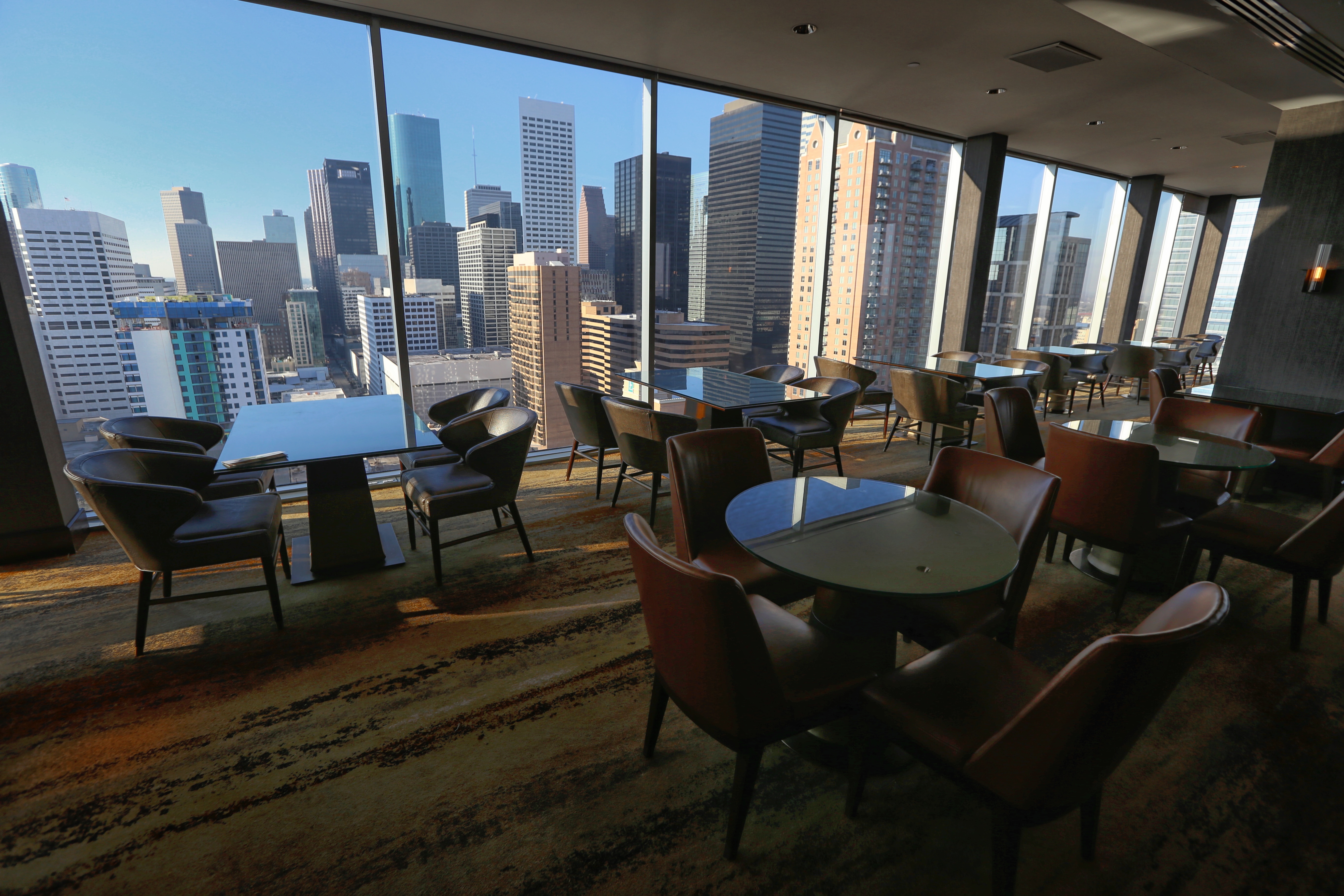 Hilton Americas Executive Lounge.