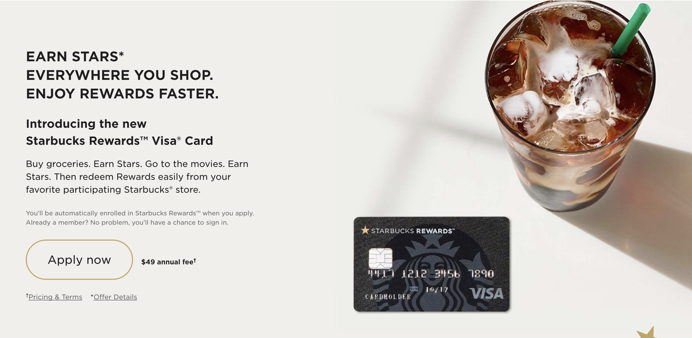 Starbucks Credit Card Review Uponarriving