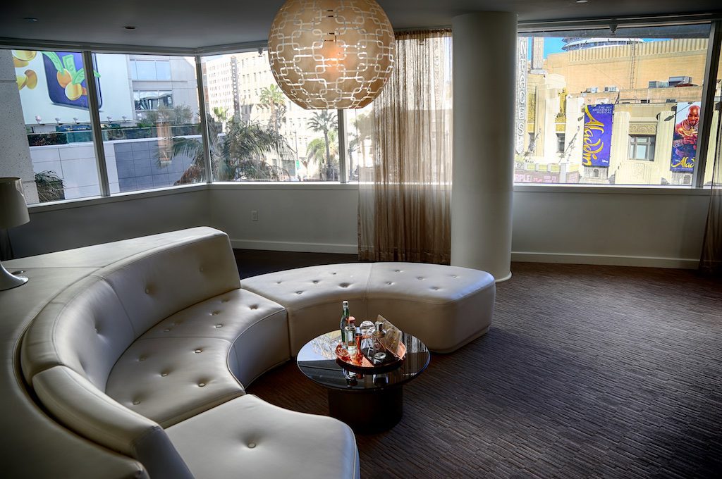 Suite at the W Hollywood.