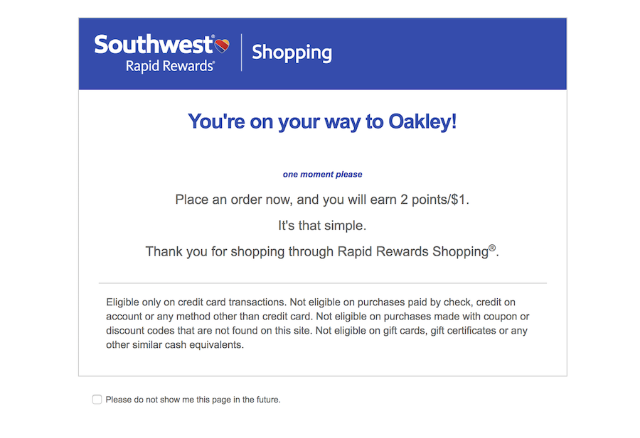 Southwest Shopping Portal
