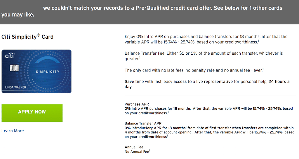 Citi Credit Card PreQualify (How to Get Offers, Links) [2020