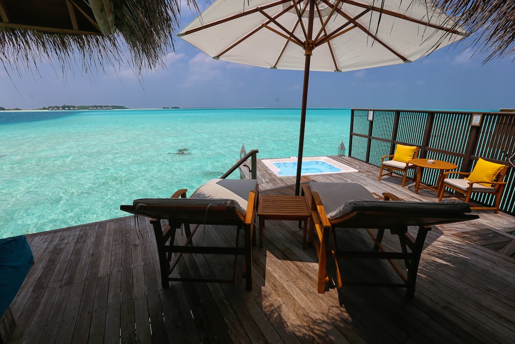 Conrad Maldives retreat water villa.