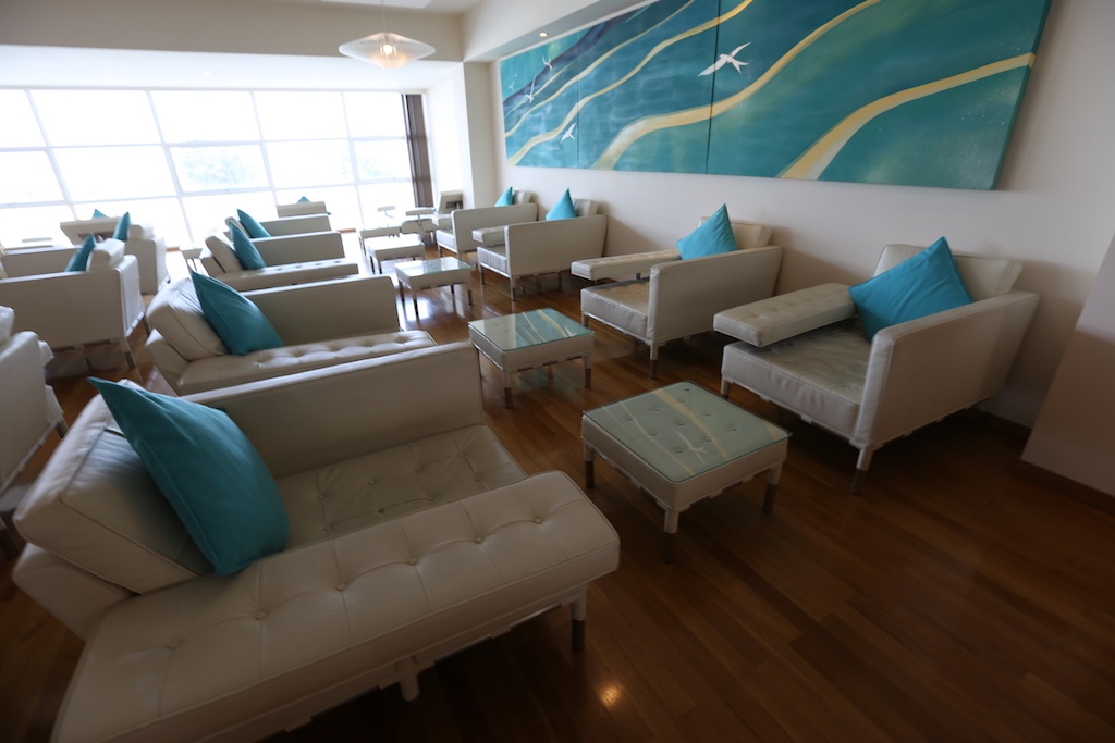 The Conrad lounge at Male.