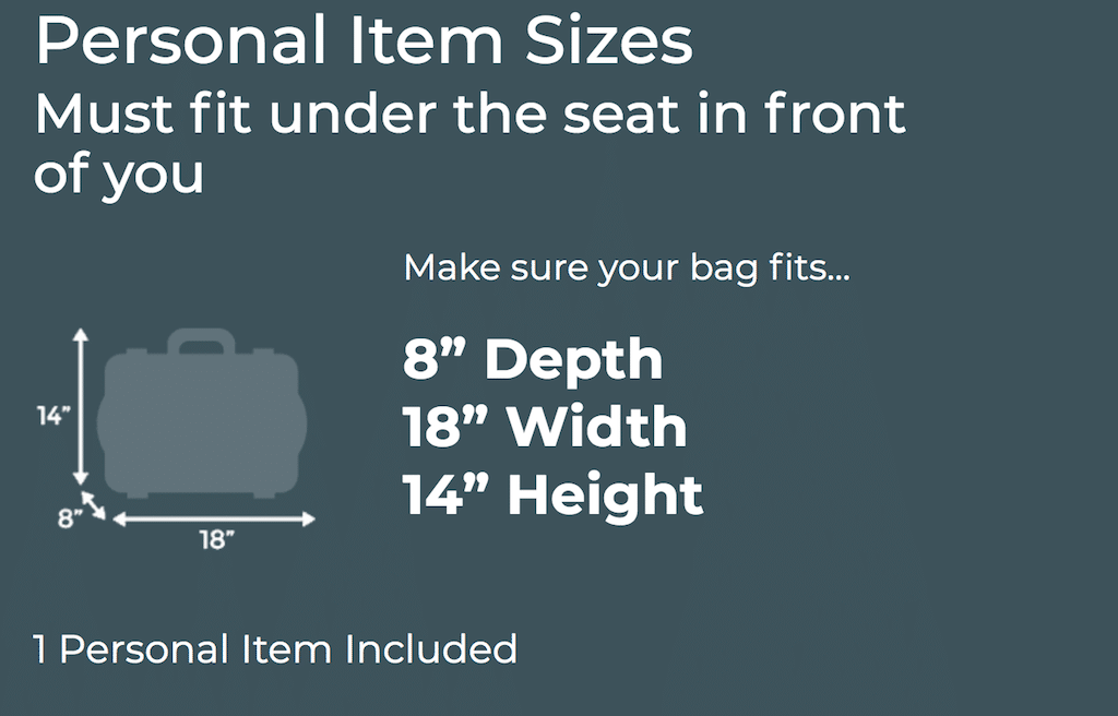 frontier airlines car seat and stroller