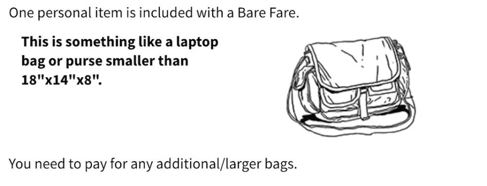 Spirit airline baggage fee coupon