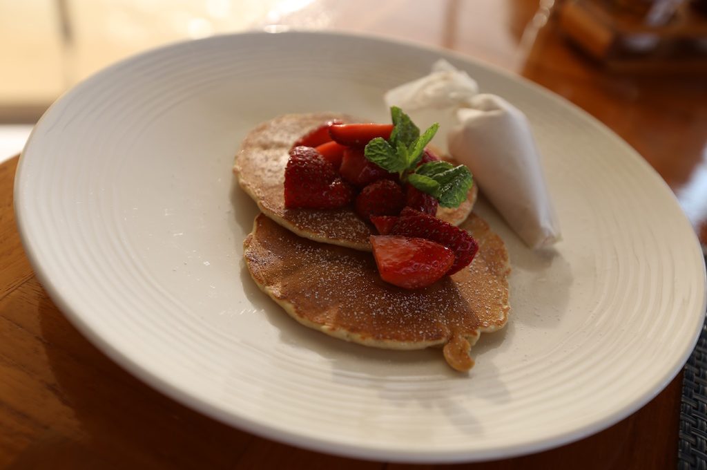 Photo of pancakes at a Hilton hotel