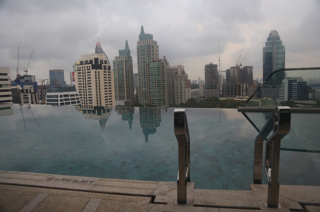 Park Hyatt Bangkok pool with view