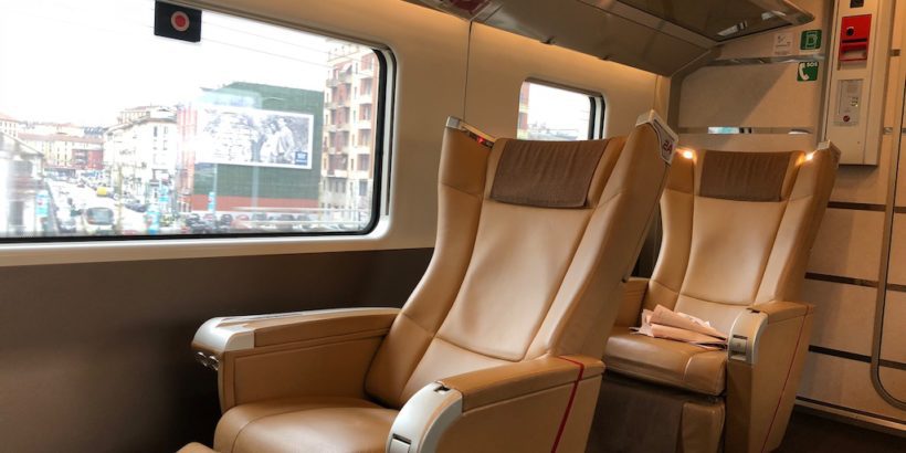 Frecciargento Seating Chart