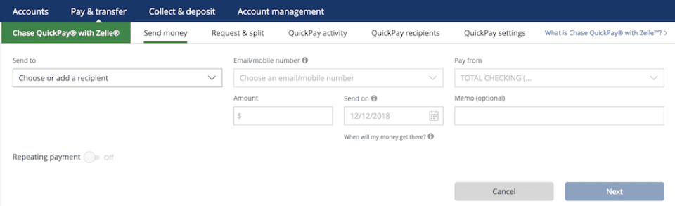 chase quickpay to citibank chase quickpay to citibank