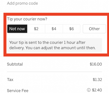 faq uber eats