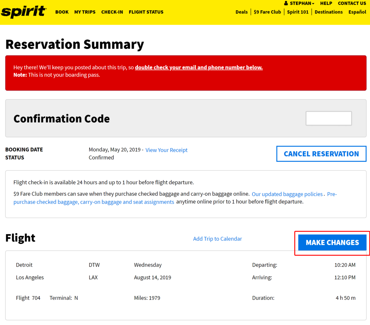 Spirit airlines cancellation policy Spirit Airlines