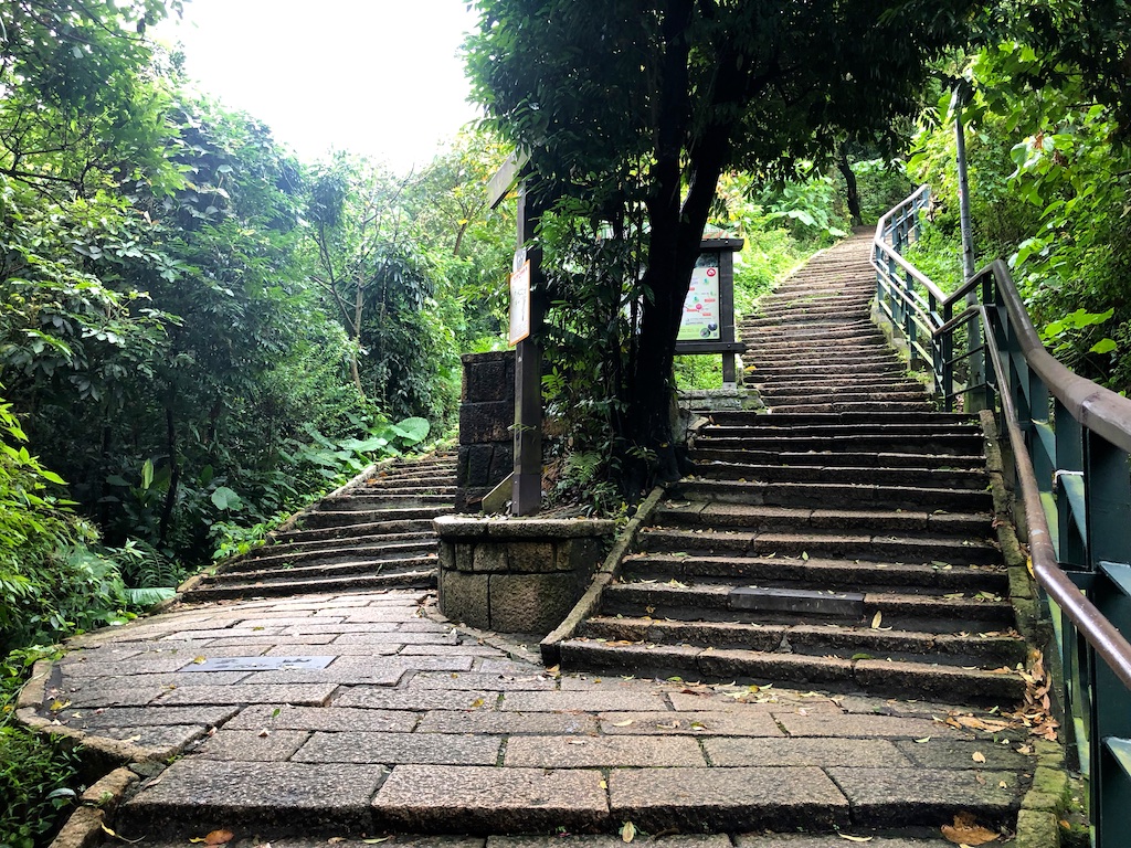 Stairs to Elephant Mountain Taipei
