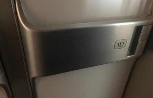 Lufthansa First Class storage 2 - UponArriving