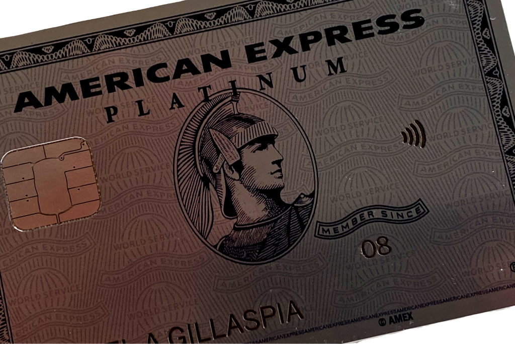 American express platinum member since on card