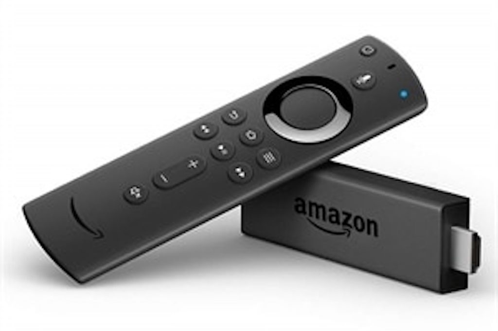 Amazon Fire TV Stick with all-new Alexa Voice Remote, streaming media player.