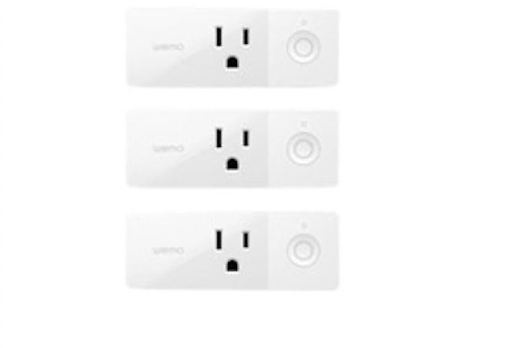 WeMo Mini Smart Plug - Bundle - smart plug - wireless - 802.11n - 2.4 Ghz (pack of 3).