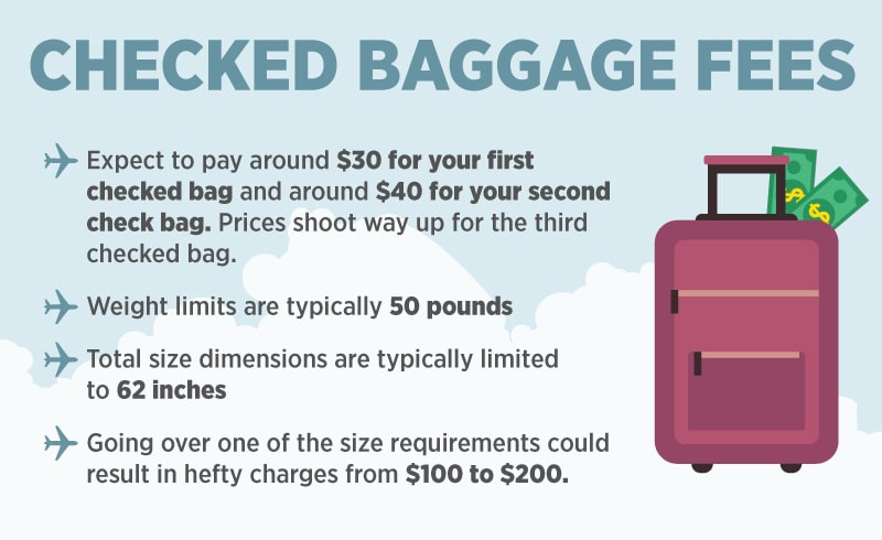 one travel baggage fees