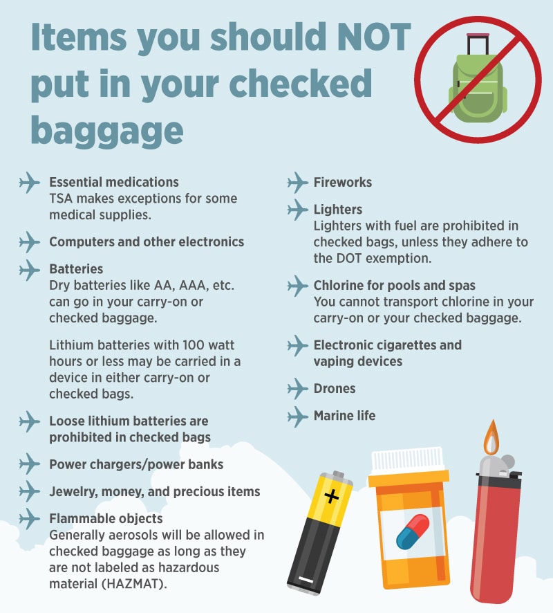 Carry-On vs. Checked Bag: What to Know - NerdWallet