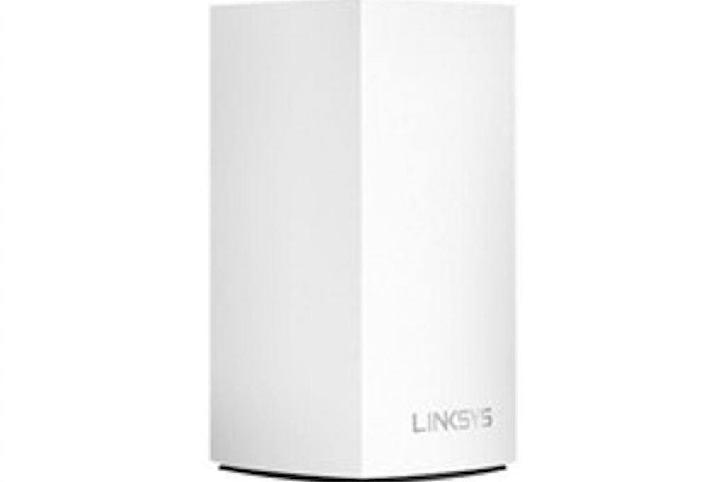 Linksys Velop Intelligent Mesh WiFi System, 1-Pack White (AC1300).