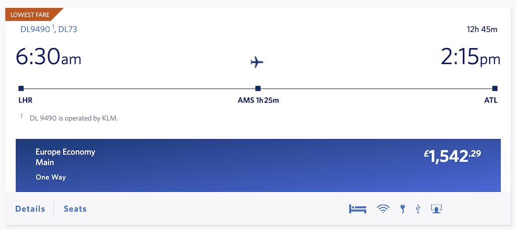 does delta main cabin include free checked bag
