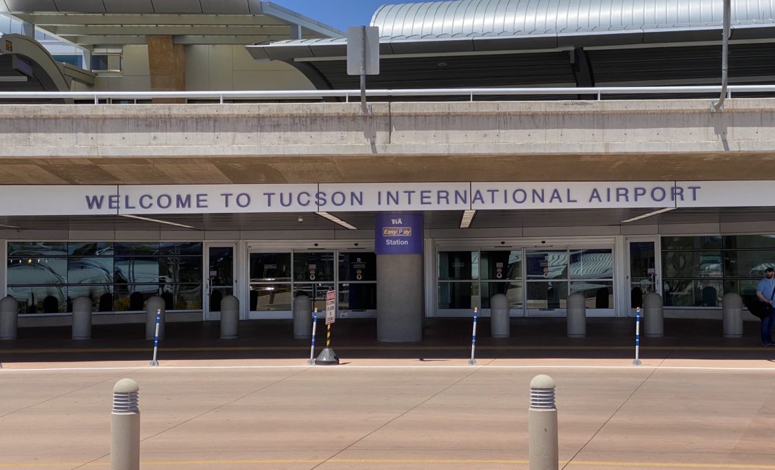 Tucson international airport entrance