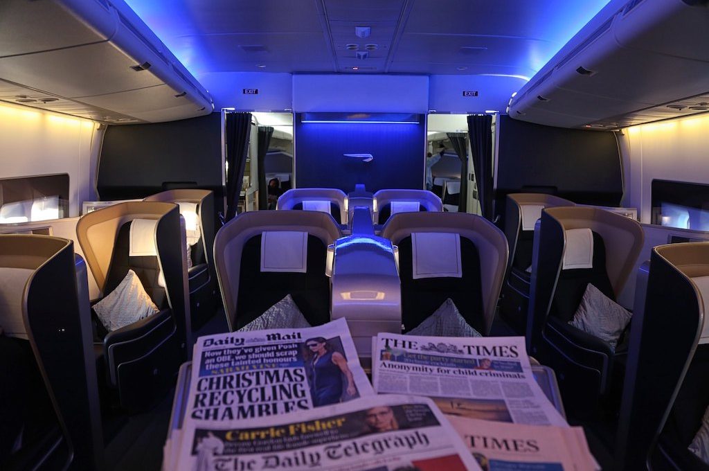 British Airways First Class