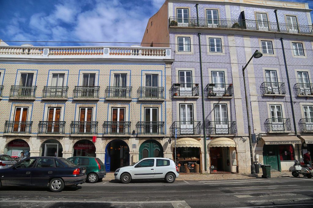 Buildings in Lisbon Portugal