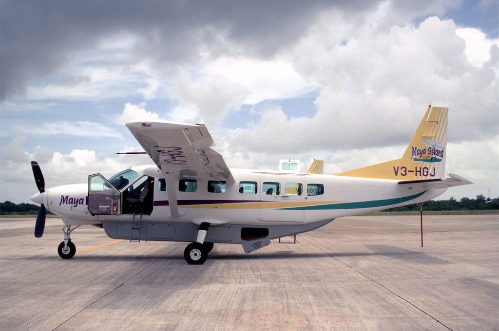 Maya Island Air plane