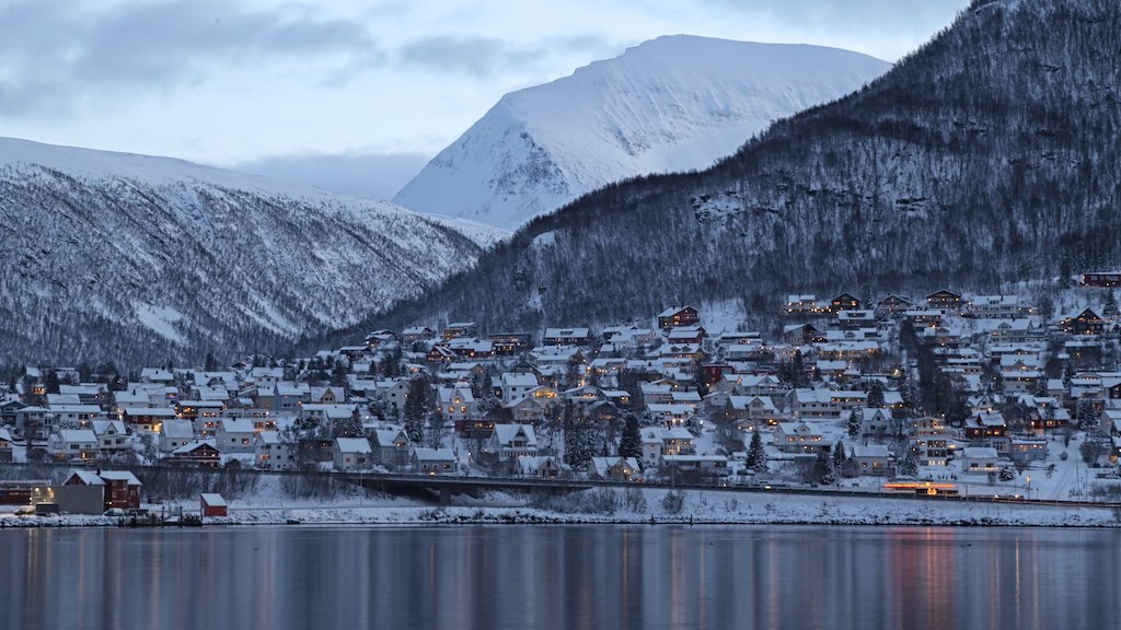 City view Tromso Norway