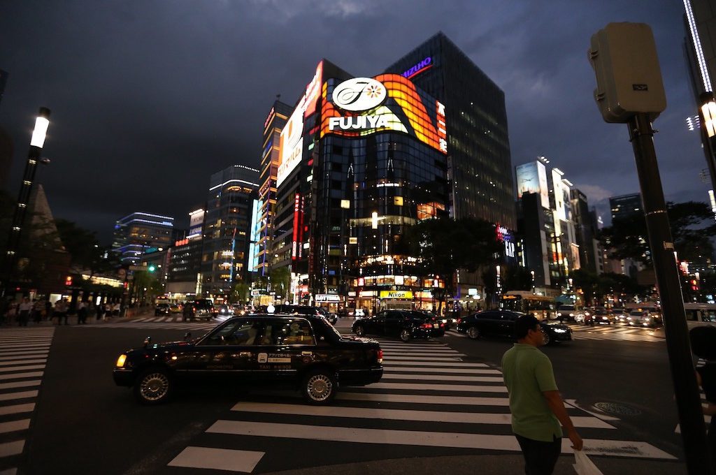 Crossing in Tokyo