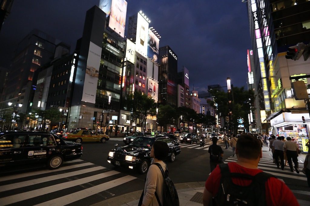 Crossing in Tokyo