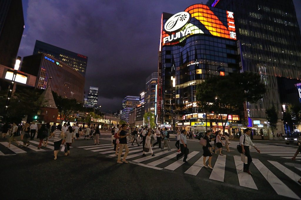 Crossing in Tokyo