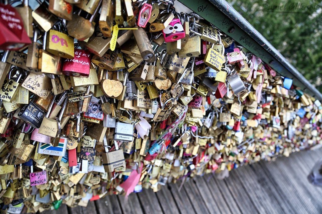 Love Lock Bridge Paris