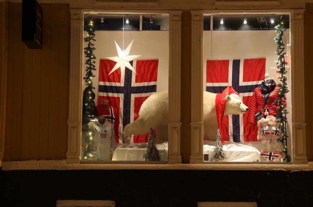 Store front Tromso Norway