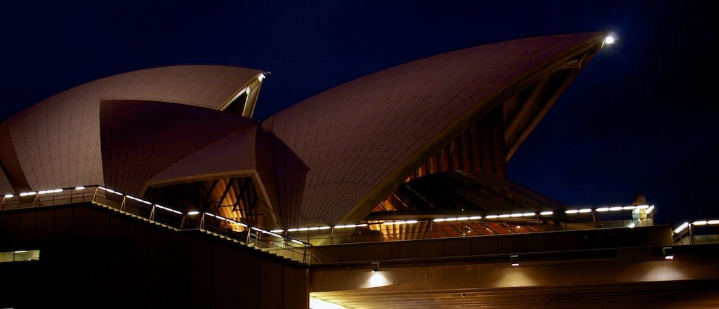 Sydney Opera House at night