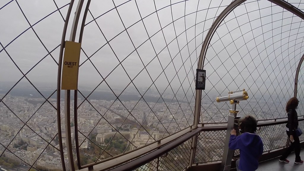 Top of Eiffel tower