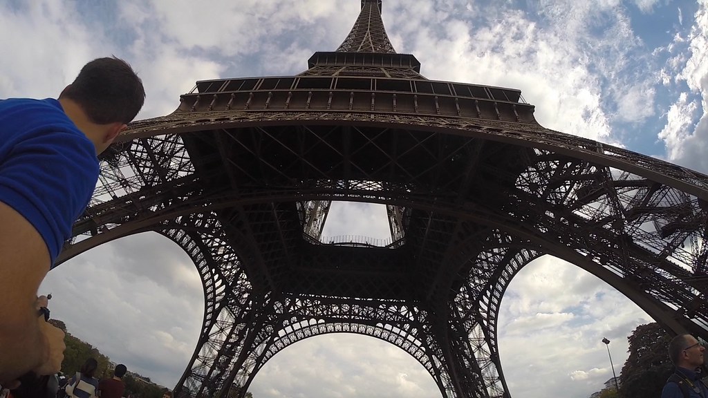 Under Eiffel Tower