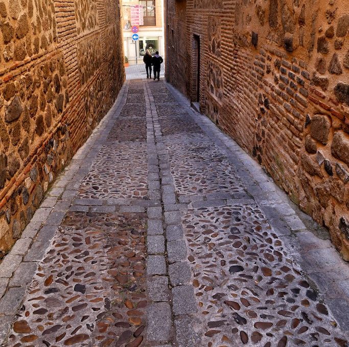 Alley in Toledo Spain