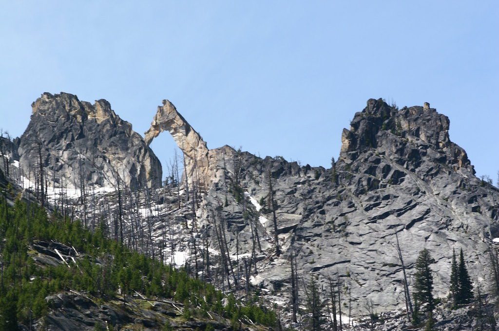 Blodgett Natural Arch at Bitterroot National Forest